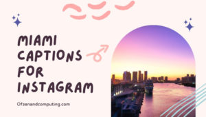 Miami Captions For Instagram (2022) Song Lyrics, Short