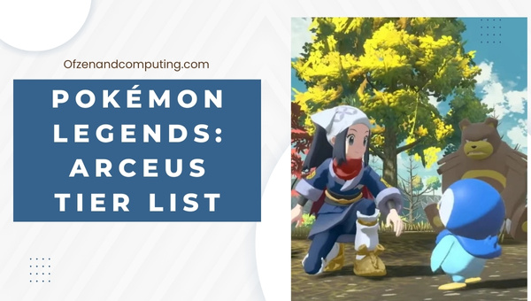 Pokémon Legends Arceus Tier List (2022) Best Pokémons
