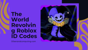 The World Revolving Roblox ID Codes (2022) Toby Fox Song IDs
