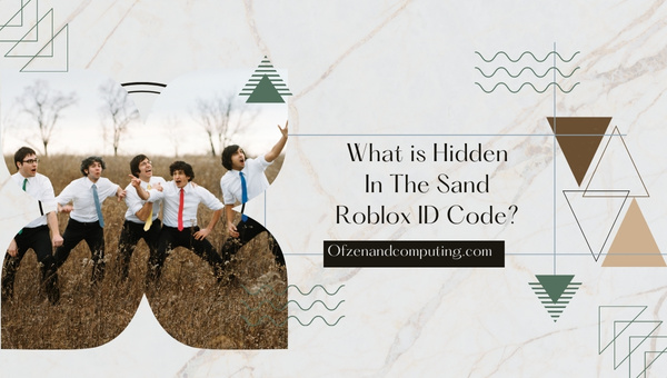 What Is Hidden In The Sand Roblox ID Code?
