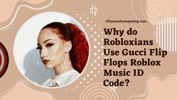 Why Do Robloxians Use Gucci Flip Flops Roblox Music ID?