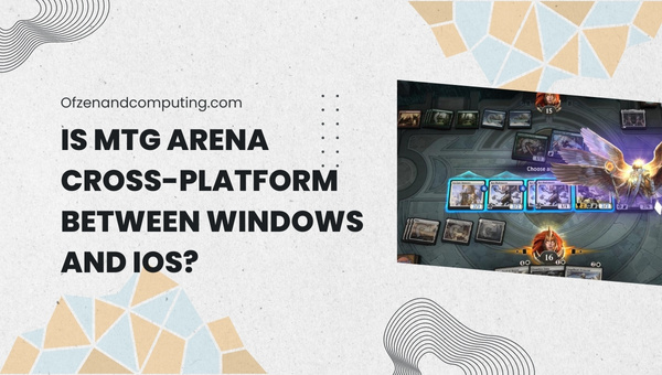 Is MTG Arena Cross-Platform Between PC And iOS?``