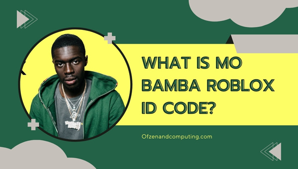 What Is Mo Bamba Roblox ID Code?