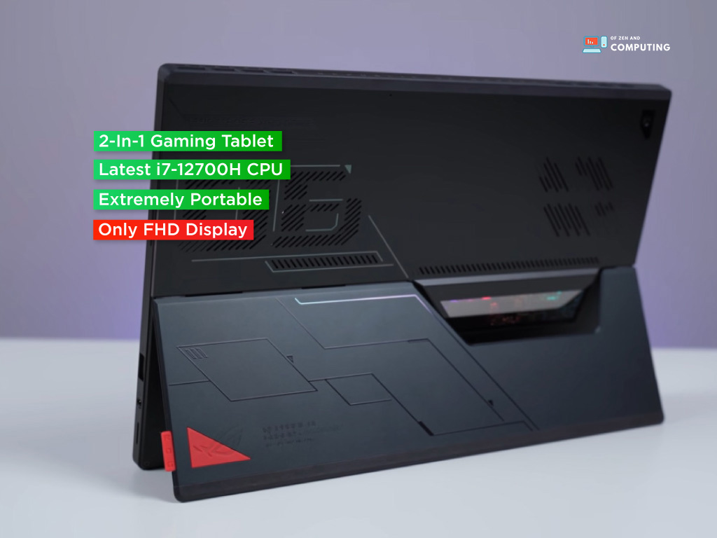 ASUS ROG Flow Z13 Gaming Tablet: Best Laptops for eGPU