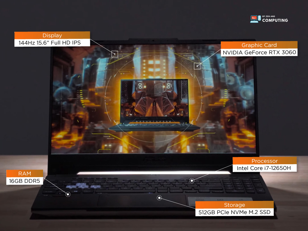 ASUS TUF Dash 15 4