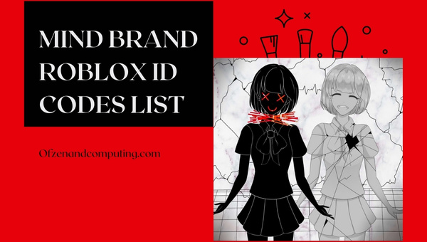 Mind Brand Roblox ID Codes List (2022)