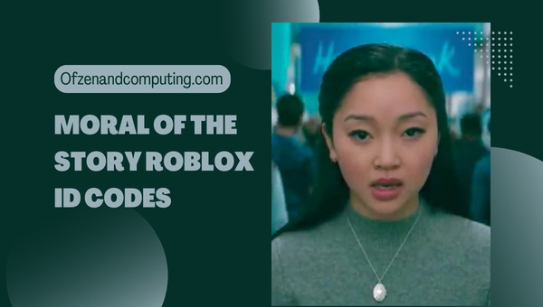 Moral Of The Story Roblox ID Codes (2022) Ashe Song / Music