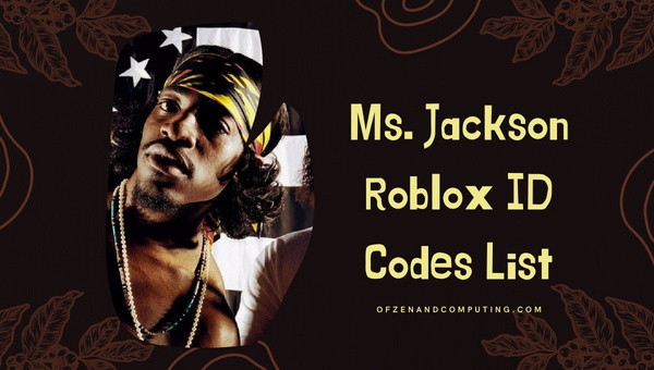 Ms. Jackson Roblox ID Codes List (2022)
