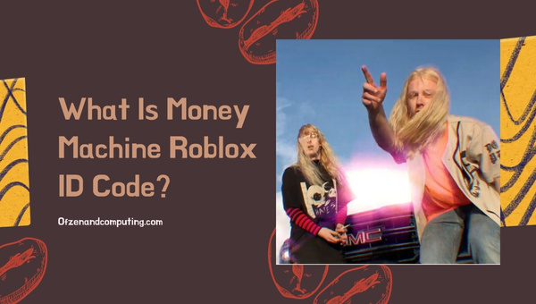 What Is Money Machine Roblox ID Code?