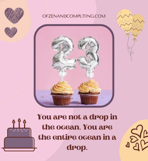 23rd Birthday Instagram Captions For Friends (2022)