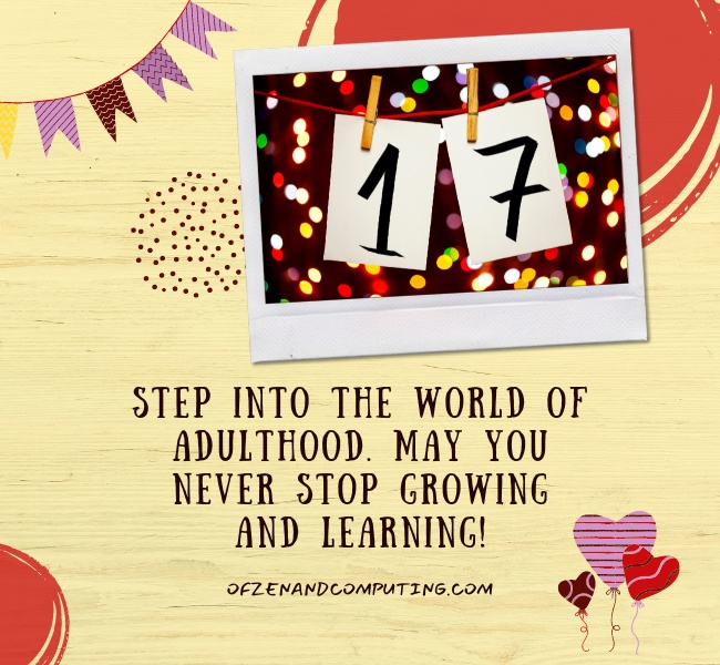 Best 17th Birthday Captions For Instagram (2022)