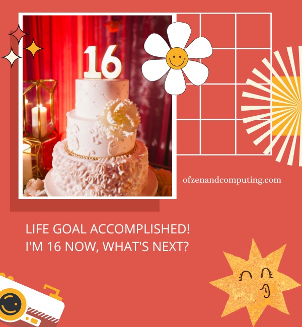 Good 16th Birthday Captions For Instagram (2022)