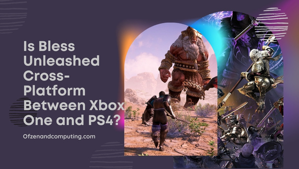 ¿Bless Unleashed es multiplataforma entre Xbox One y PS4/PS5?