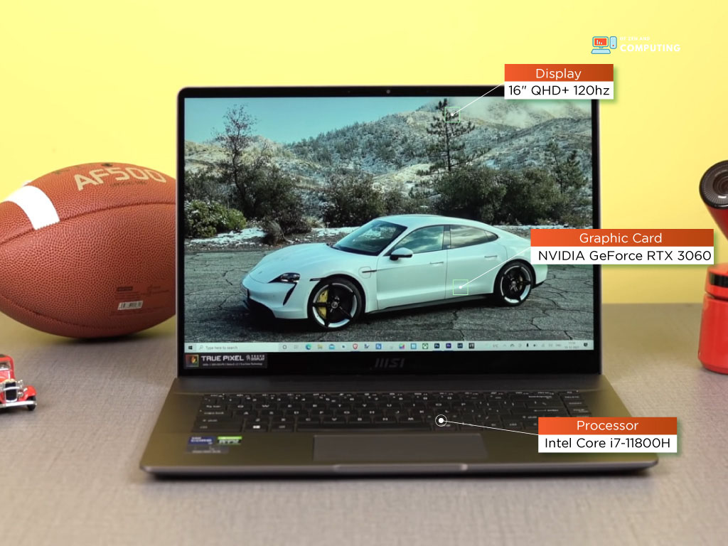 MSI Creator Z16 Professional Laptop 1