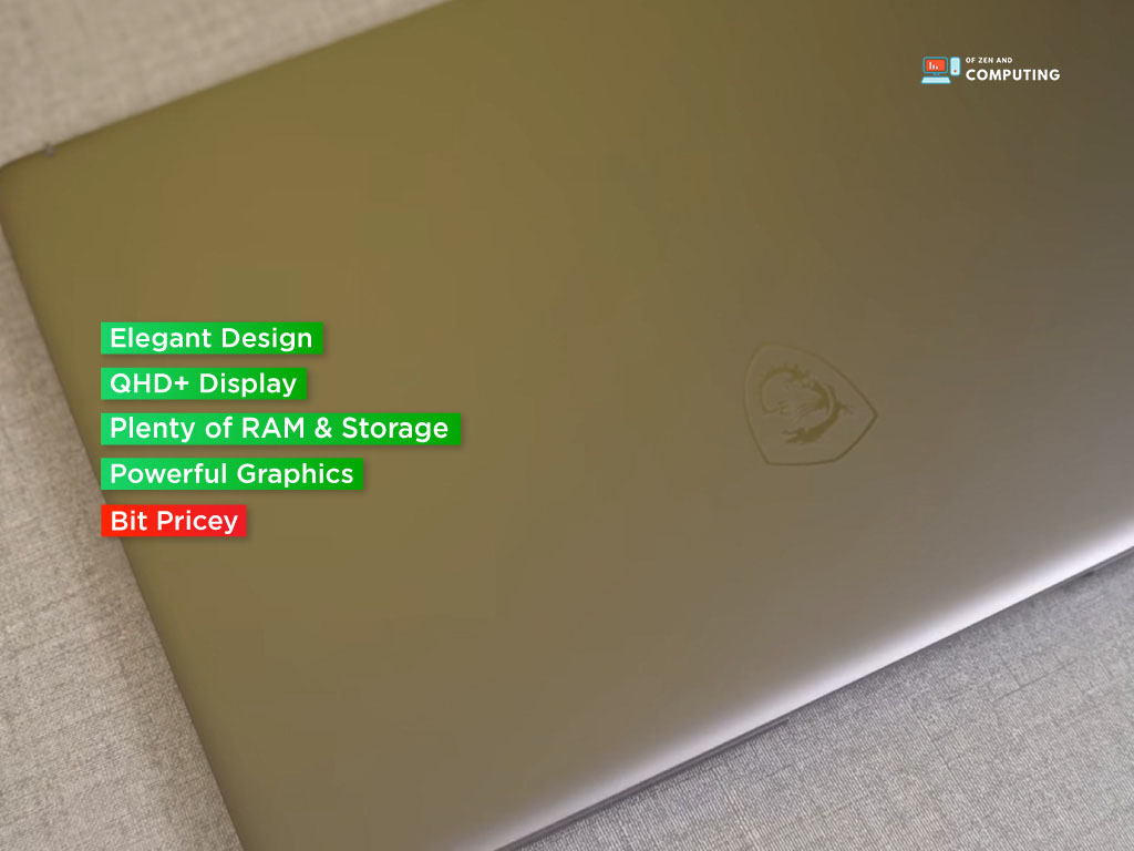 MSI Creator Z16 Professional Laptop 2