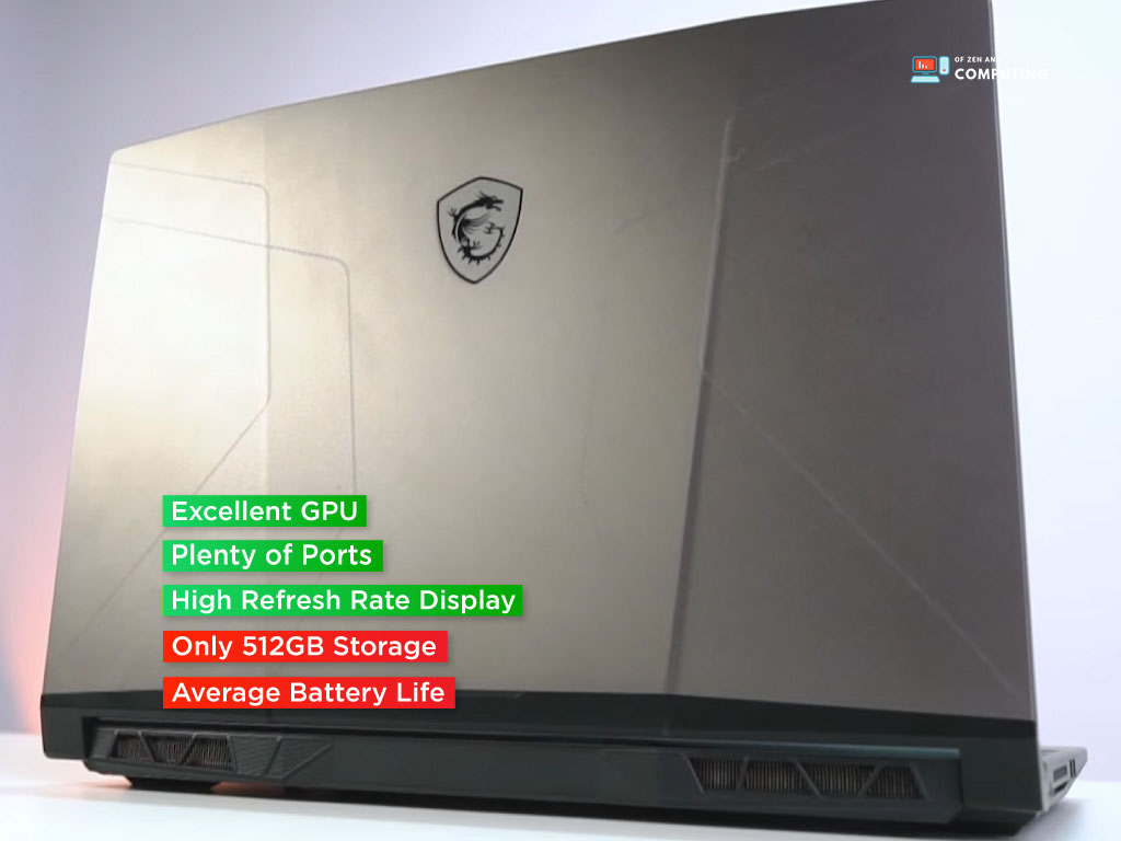 MSI GL66 Gaming Laptop 1