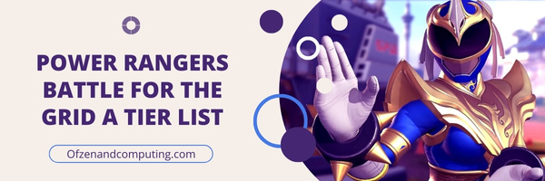 Power Rangers Battle For The Grid A Tier List (2022)