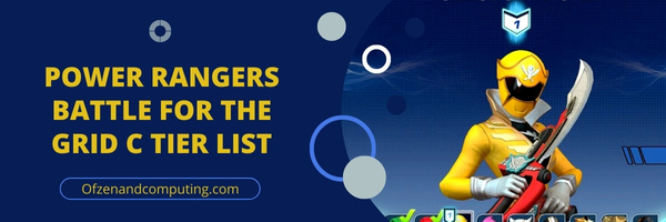 Power Rangers Battle For The Grid C Tier List (2022)