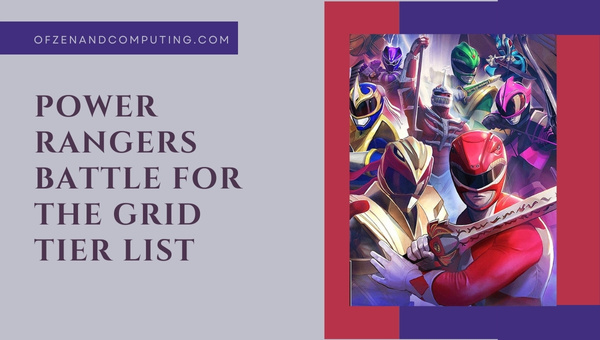 Power Rangers Battle For The Grid Tier List (2022)