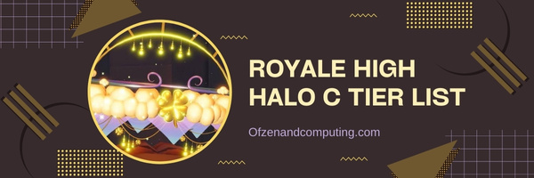 Roblox Royale High Halo C Tier list (2022)