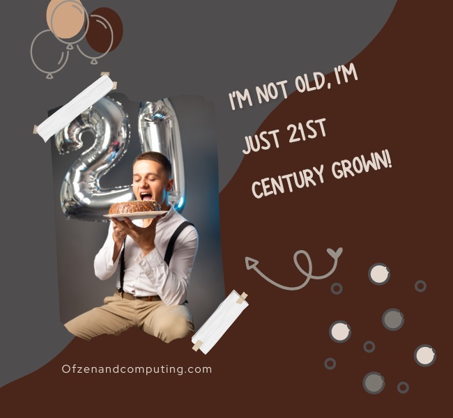 Short 21st Birthday Captions For Instagram (2022)
