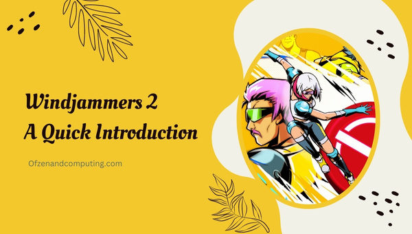Windjammers 2 - A Quick Introduction