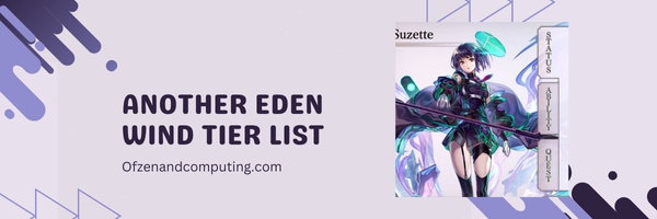 Another Eden Wind Tier List (2023)