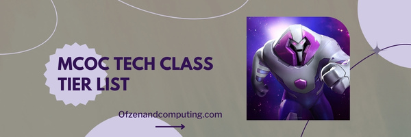 MCOC Tech Class Tier List (2023)