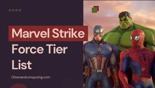 Marvel Strike Force Tier List (2023)