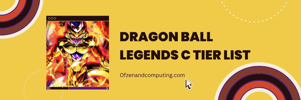 Dragon Ball Legends C Tier List (2023)