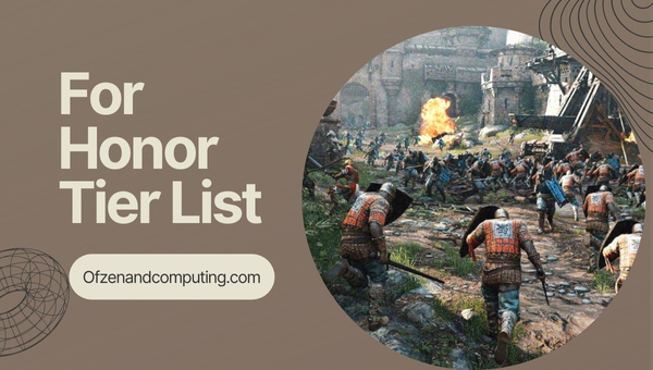 For Honor Tier List (2023)