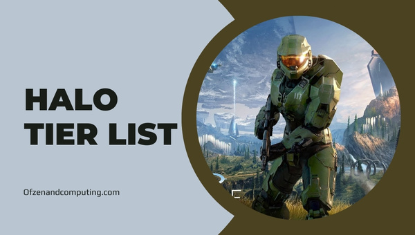 Halo Tier List (2023) All Games Ranked