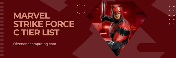 Marvel Strike Force C Tier List (2023)