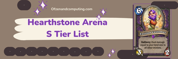 Hearthstone Arena S Tier List (2023)