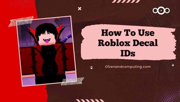 How To Use Roblox Decal IDs?