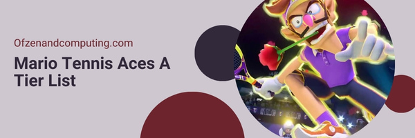 Mario Tennis Aces A Tier List (2025)