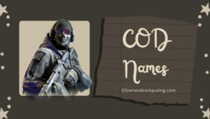Funny COD Names ([cy]) Cool, Badass, Cute, Good IGN