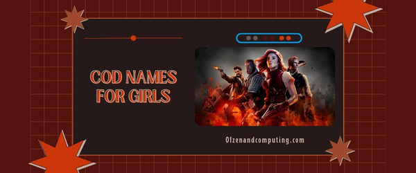COD Names For Girls (2025)