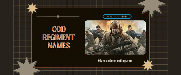 COD Regiment Names (2025)