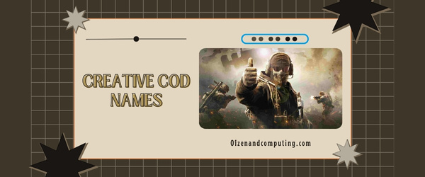 Creative COD Names (2025)