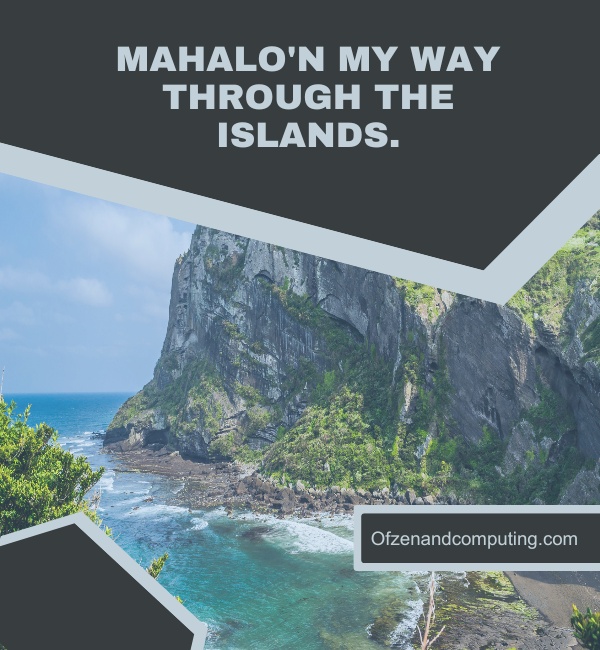Funny Hawaii Captions For Instagram (2025)