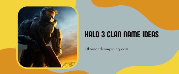 Halo 3 Clan Name Ideas