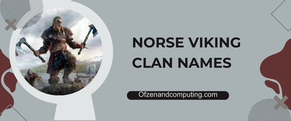 Norse Viking Clan Names (2025)