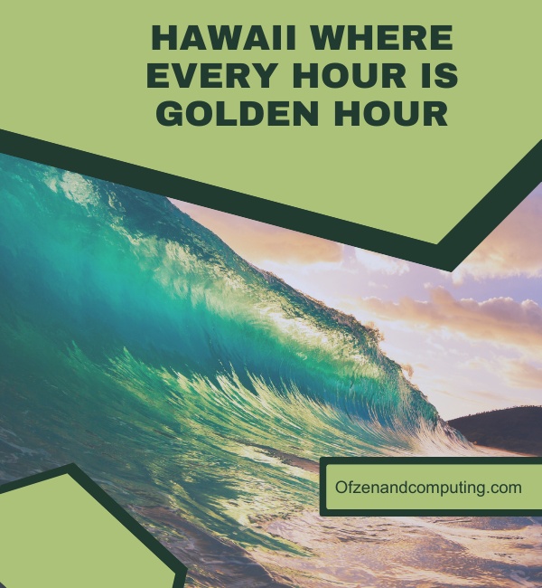 Unique Hawaii Instagram Captions (2025)