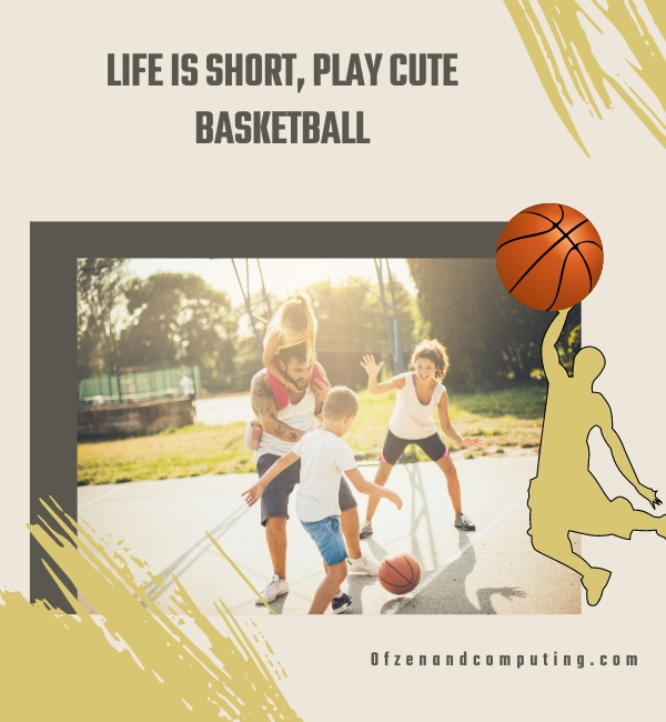 Cute Basketball Captions For Instagram (2025)