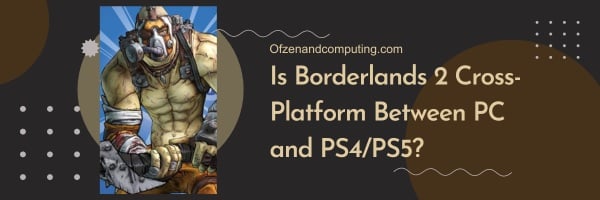 Adakah Borderlands 2 Cross-Platform Antara PC dan PS4/PS5?