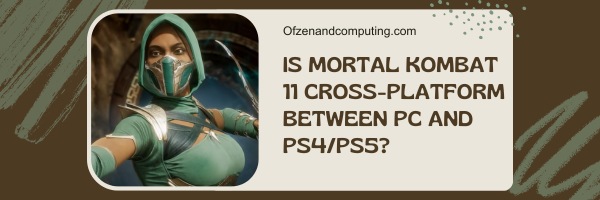 هل لعبة Mortal Kombat 11 متقاطعة بين الكمبيوتر الشخصي و PS4 / PS5؟