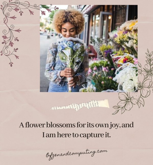 Catchy Flower Captions For Instagram (2025)