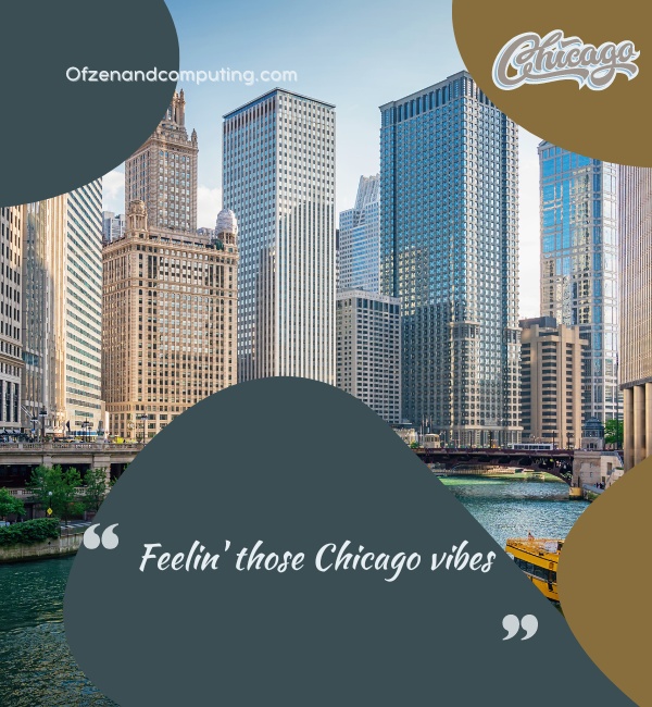 Napisy miasta Chicago na Instagramie (2024)