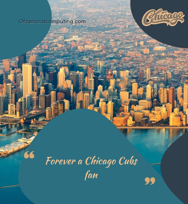 Podpisy Chicago Cubs na Instagramie (2024)